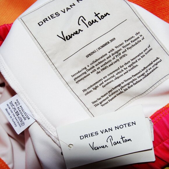 BNWT SS19 DRIES VAN NOTEN x VERNER PANTON HOBSON JACKET L - Picture 8 of 10